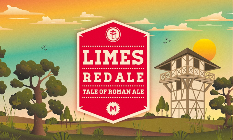 Limes Red Ale label